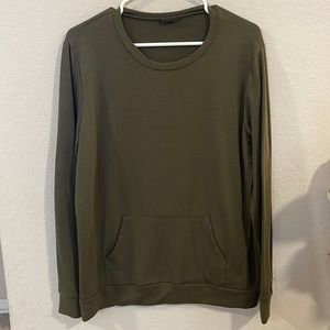 Soft olive long sleeve shirt